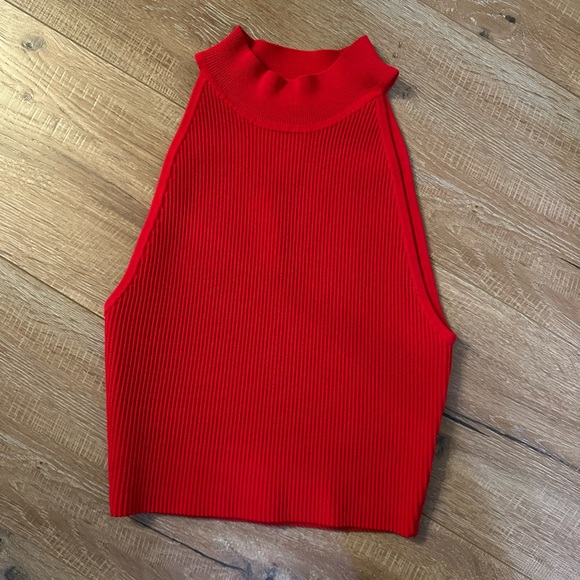 Aritzia sculpt knit mock neck - Picture 2 of 4